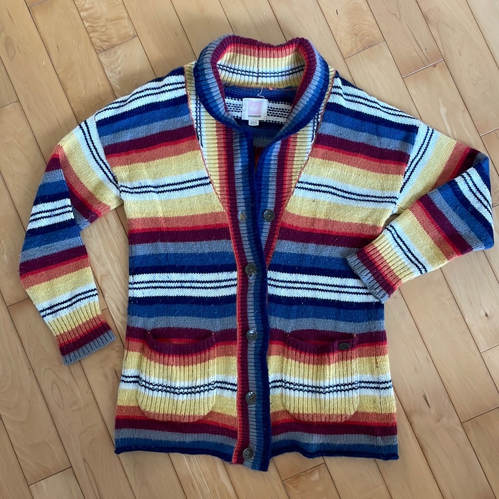 Quicksilver small (or medium) Rabbit Hair blend sweater